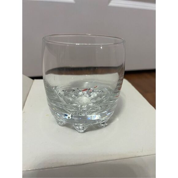 Galassia By Bormioli Rocco Set Of 4 Italian Crystal Italy Low Ball Whiskey Rocks - Picture 5 of 7